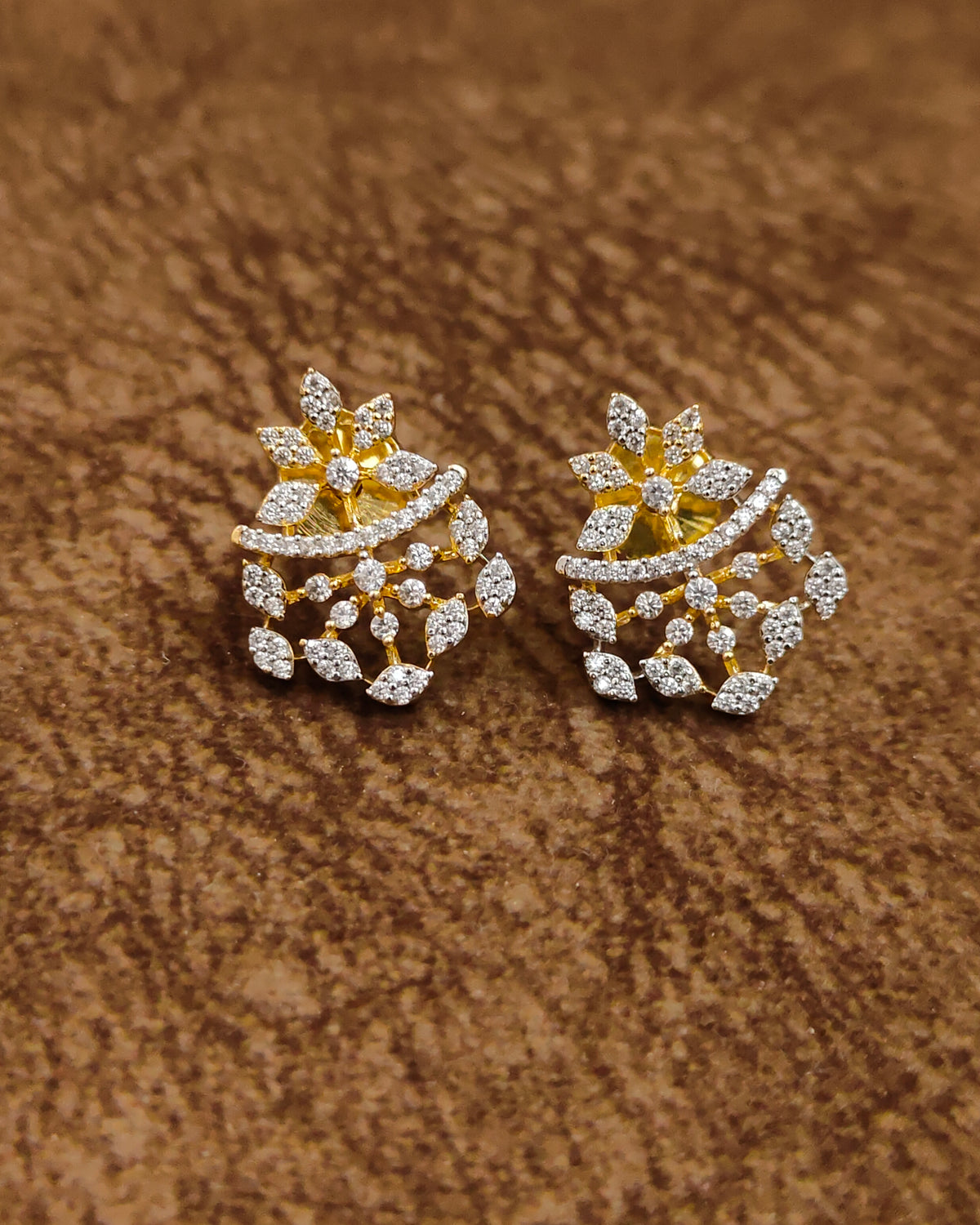 American Diamond Mangalsutra – Model Shot – Sanvi Jewels