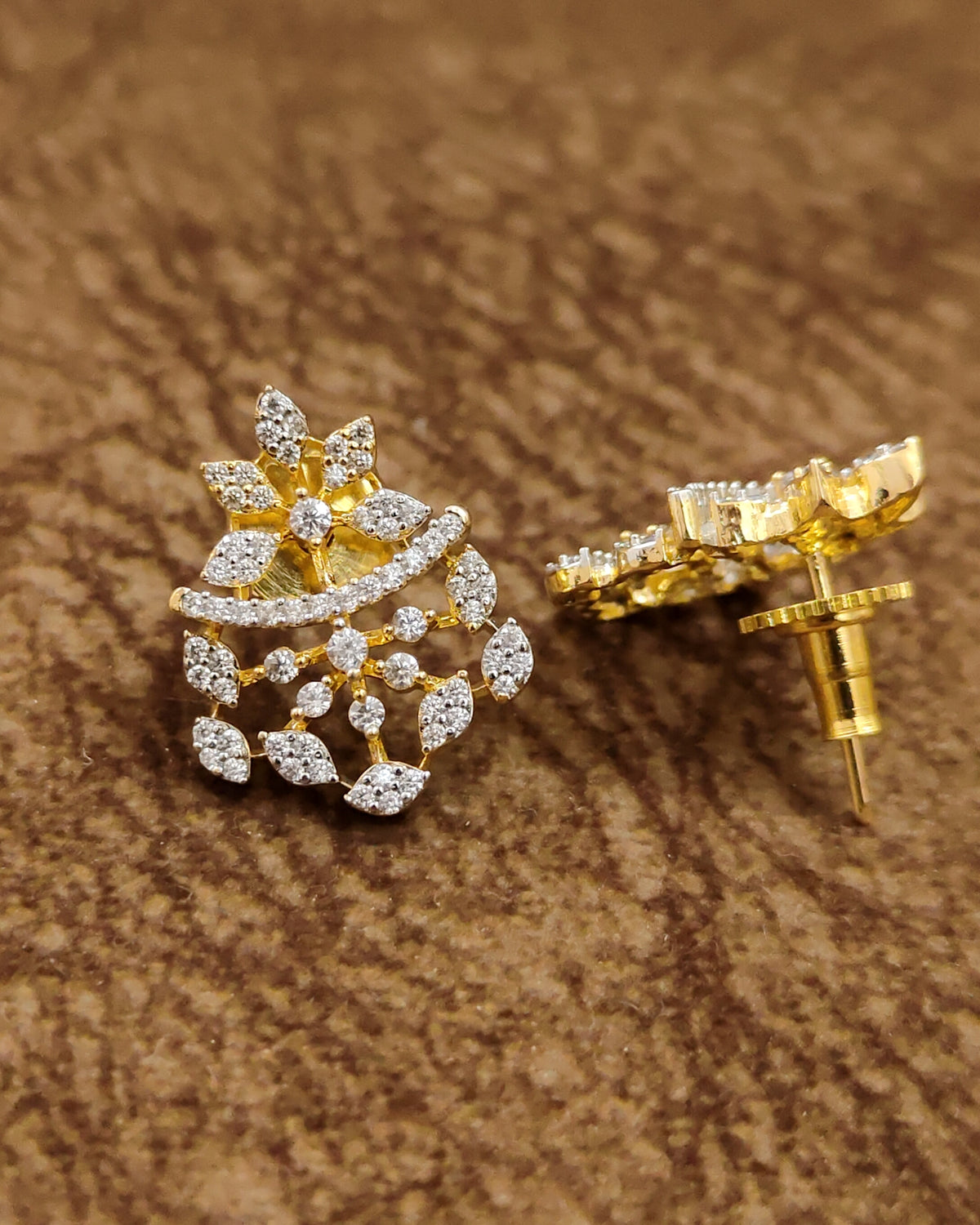 American Diamond Mangalsutra – Full Set View – Sanvi Jewels
