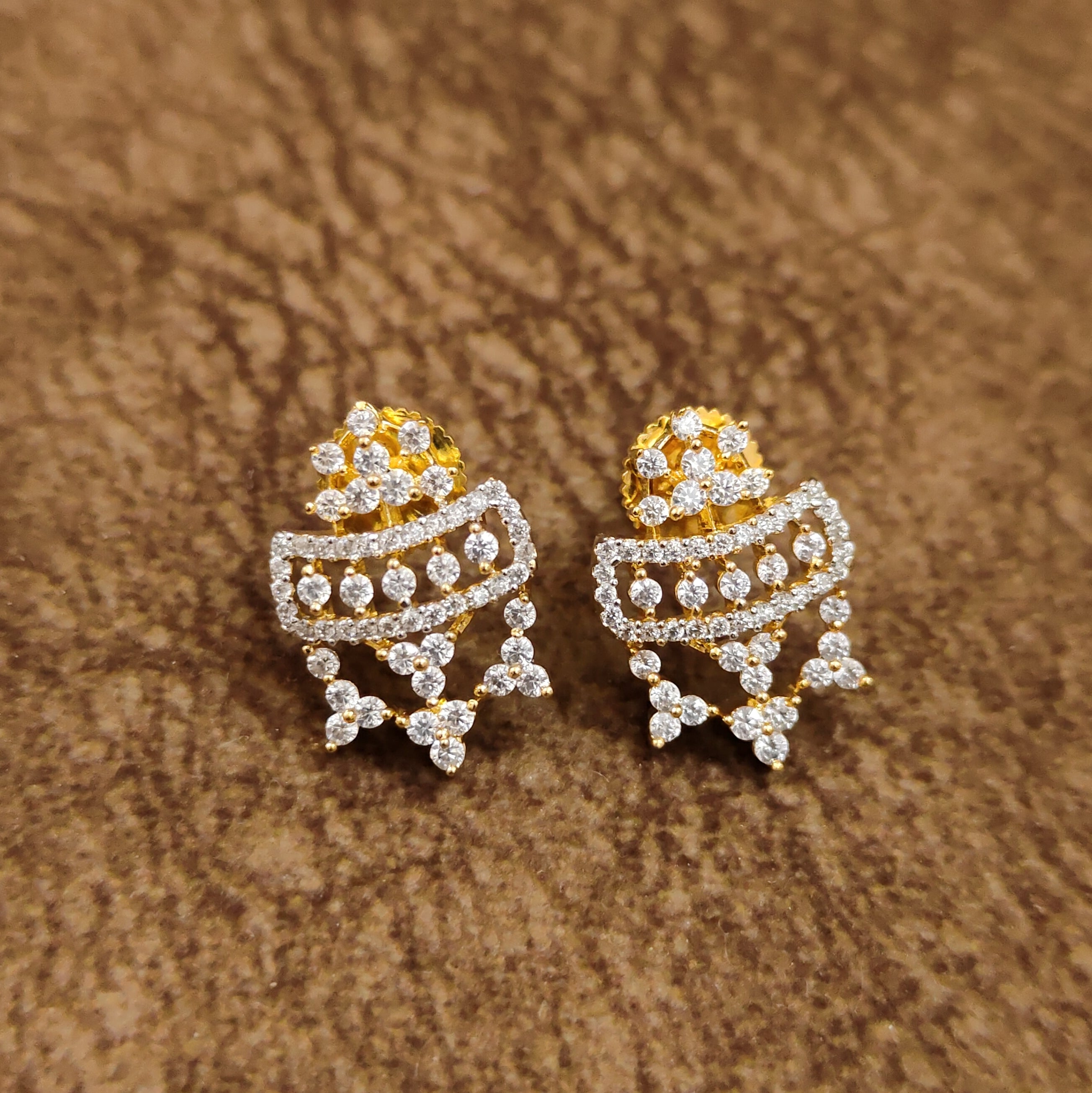 American Diamond Mangalsutra – Pendant Detail Shot – Sanvi Jewels