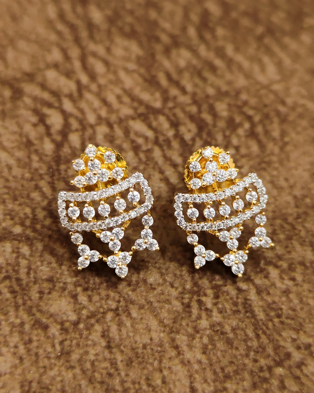 American Diamond Mangalsutra – Pendant Detail Shot – Sanvi Jewels
