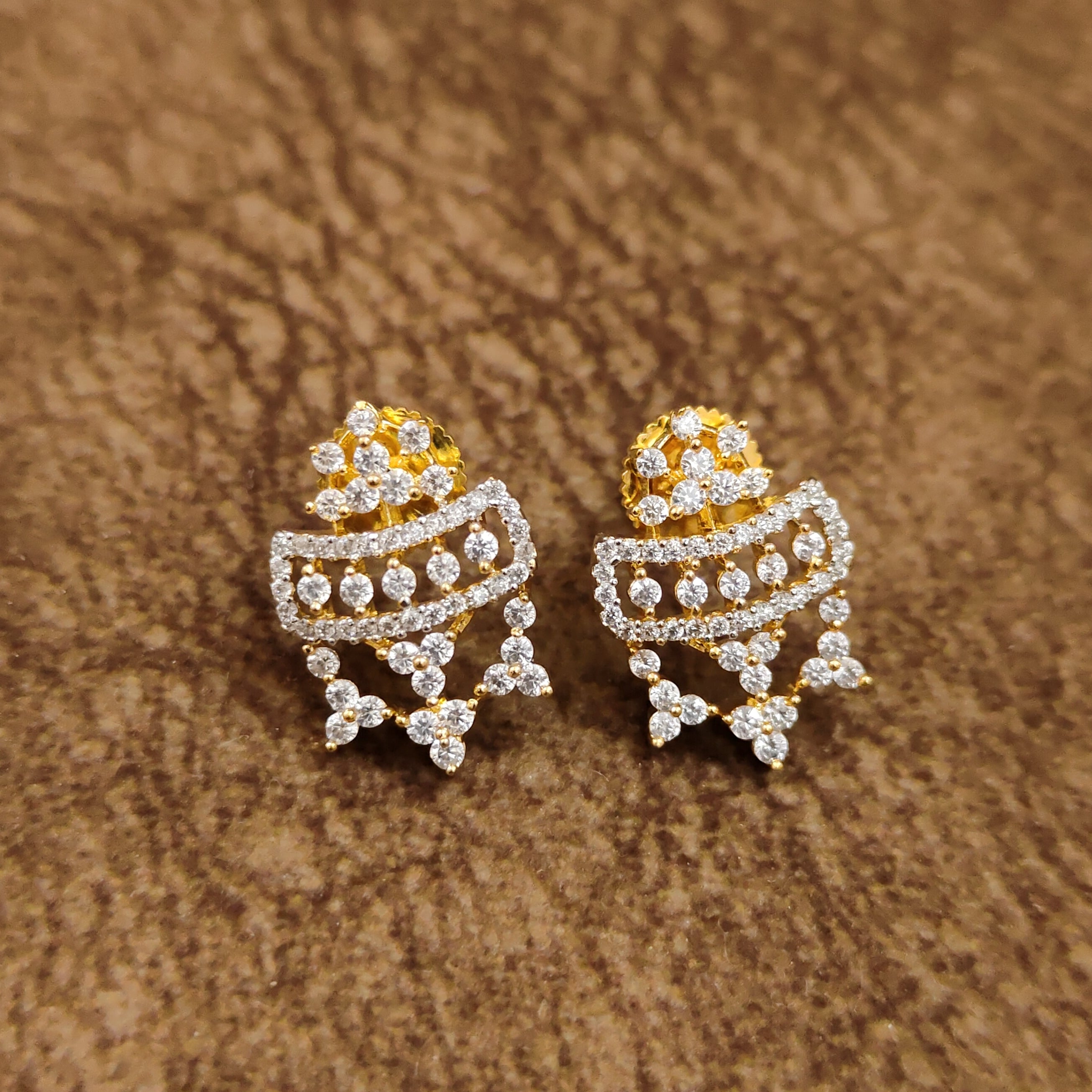 American Diamond Mangalsutra – Pendant Detail Shot – Sanvi Jewels