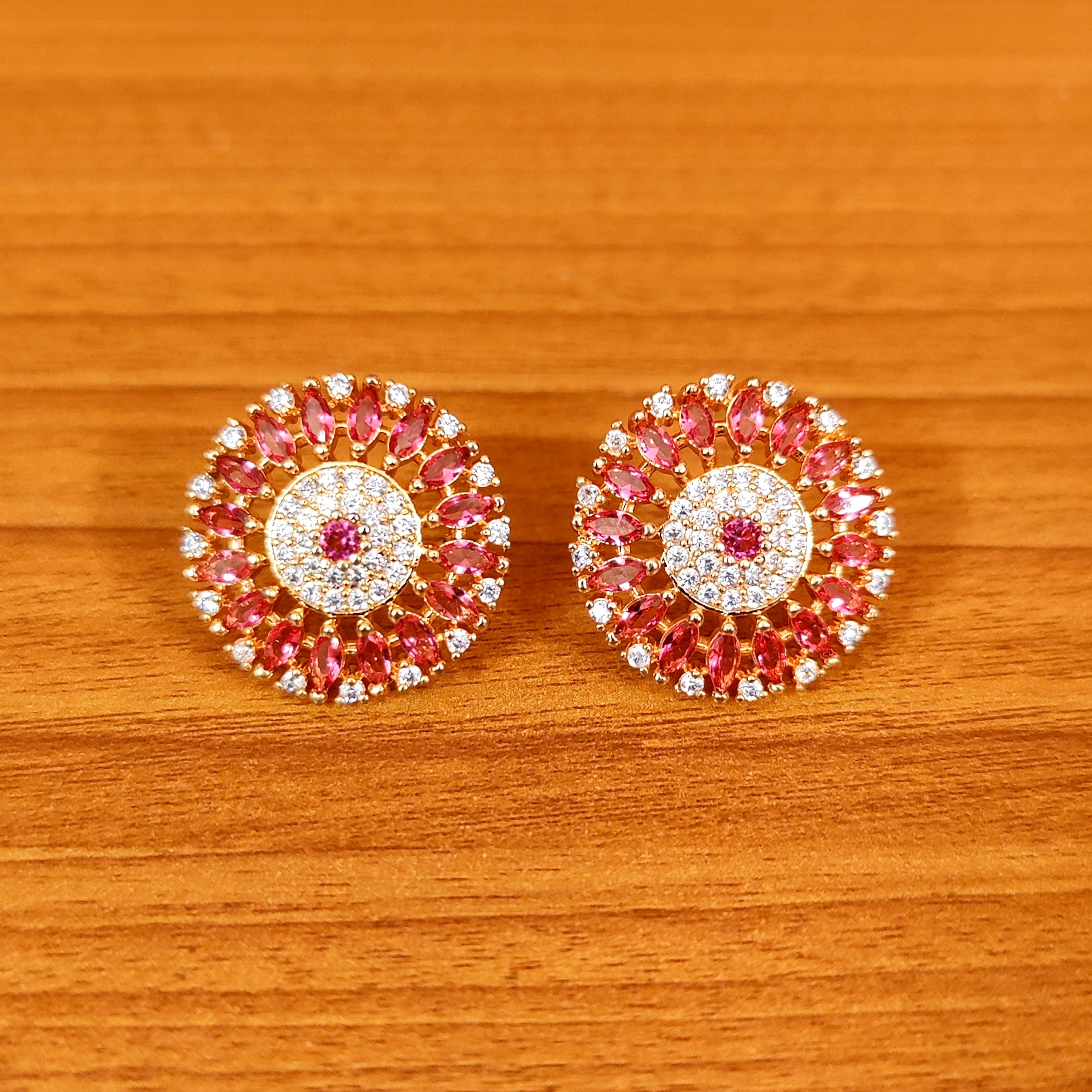 DIAMOND LOOK ALIKE SIGNITY STUDDED STUDS
