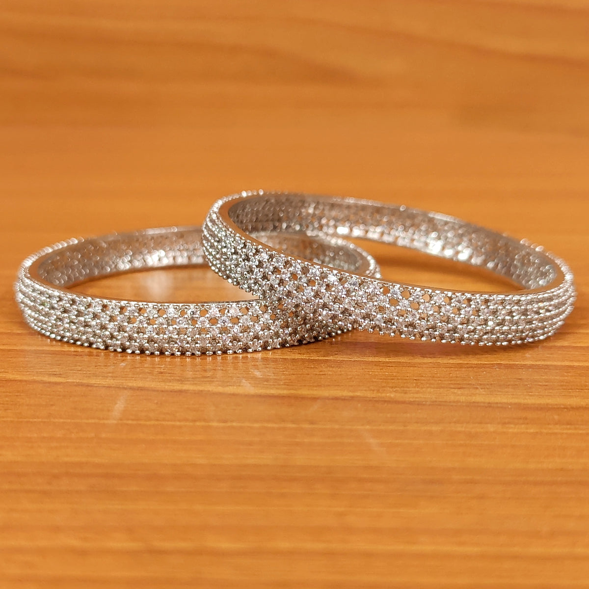 Bridal Bangles Diamond Bangles Design Pinterest SILVER PLATED