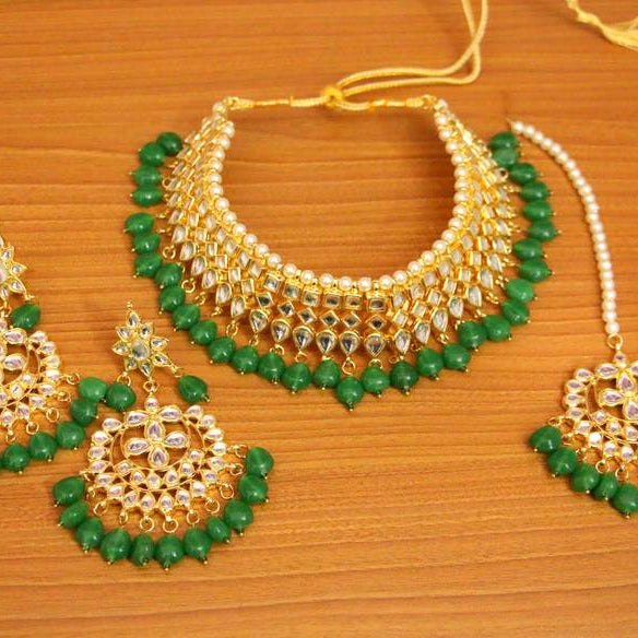 PINK CRYSTAL NECKLACE-SETS