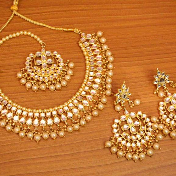 BLUE CRYSTAL NECKLACE-SETS