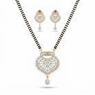 American Diamond Mangalsutra Set – Design Preview – Sanvi Jewels