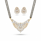 American Diamond Mangalsutra Set – Design Preview – Sanvi Jewels