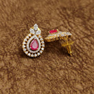 Ruby Mangalsutra – Model Shot – Sanvi Jewels