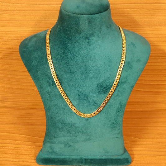 CUBAN LINK GOLD PLATED MEN'S CHAIN