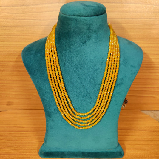 YELLOW ONYX NECKLACES