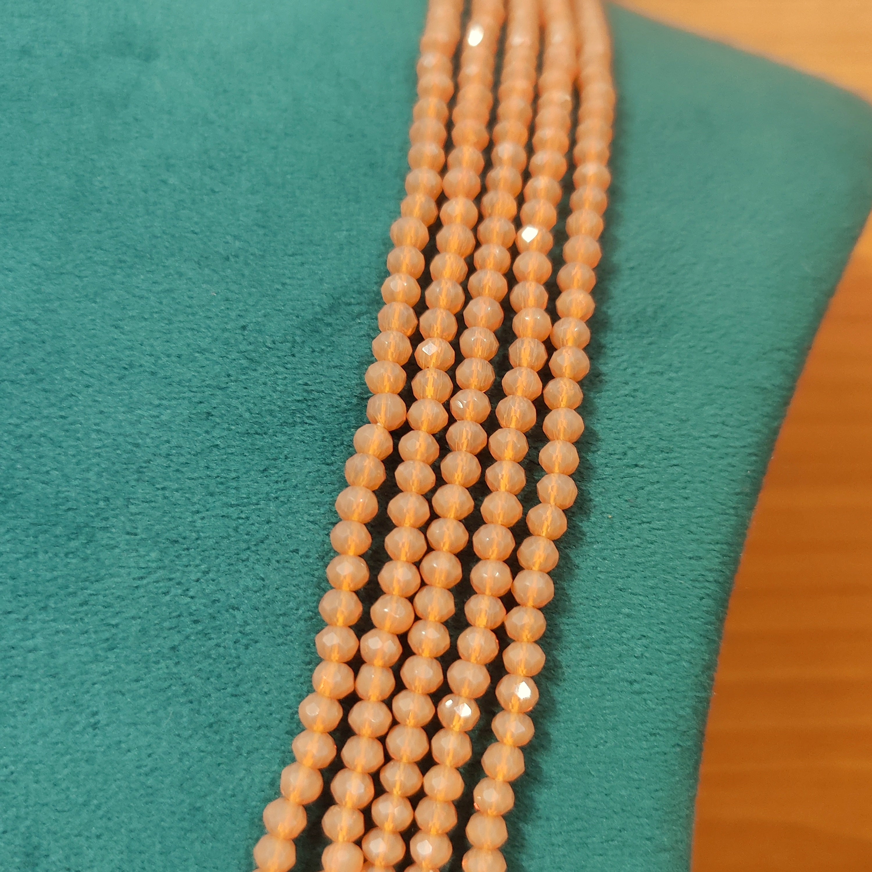 Orange Carnelian and Pearl Necklace on Sterling Silver Chain - Franki Baker  Jewellery