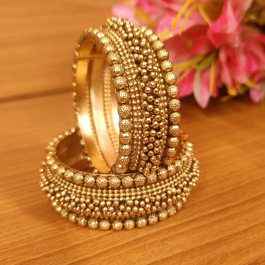 ANTIQUE GOLD PLATED REAL LOOK ALIKE KADA