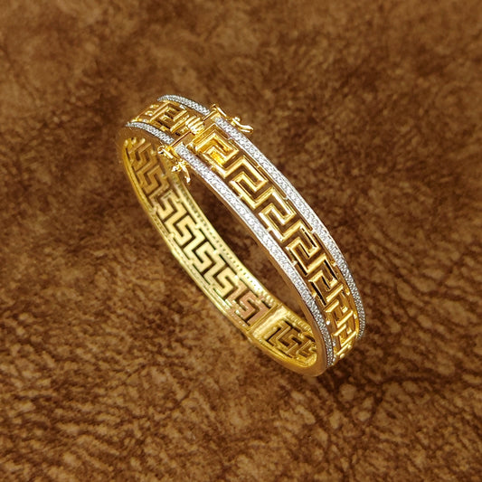 VERSAACE INSPIRED PREMIUM OPENABLE BANGLE / BRACELET