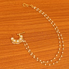 Kundan Polki Pearl Small Marathi Bridal Nose Ring Traditional Indian Nath – Sanvi Jewels
