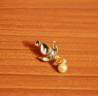 Paisley Kundan Polki Gold Plated Nose Ring Traditional Indian Nath – Sanvi Jewels