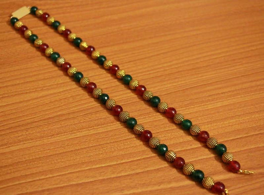 ONYX ANTIQUE MULTICOLOR NECKLACE