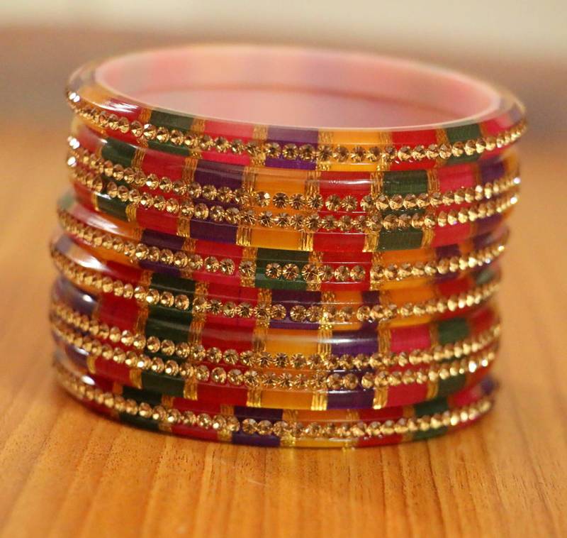 Semi Precious Multicolor Stones Bracelet