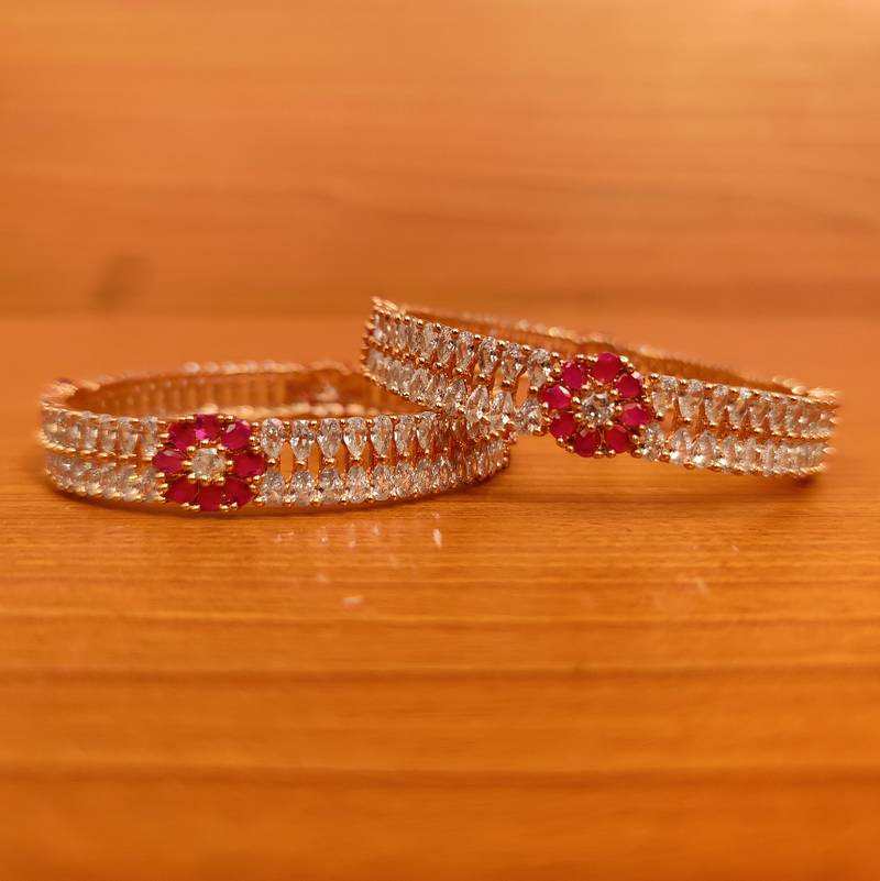 Bloomingdale's Ruby Tennis Bracelet in 14K Rose Gold - 100% Exclusive |  Bloomingdale's