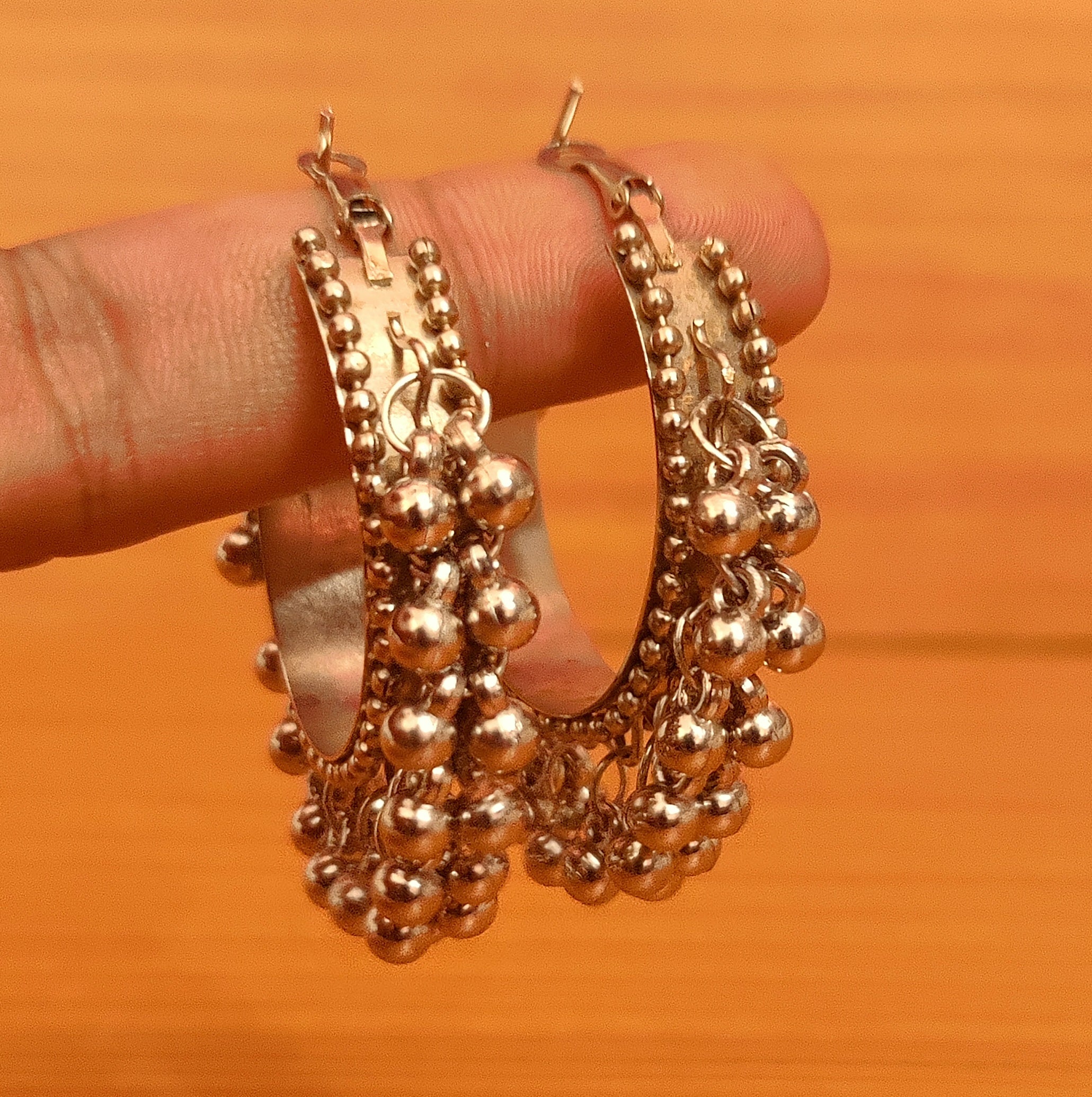 Ghungroo hoop earrings. . . A classic... - The chandi studio | Facebook