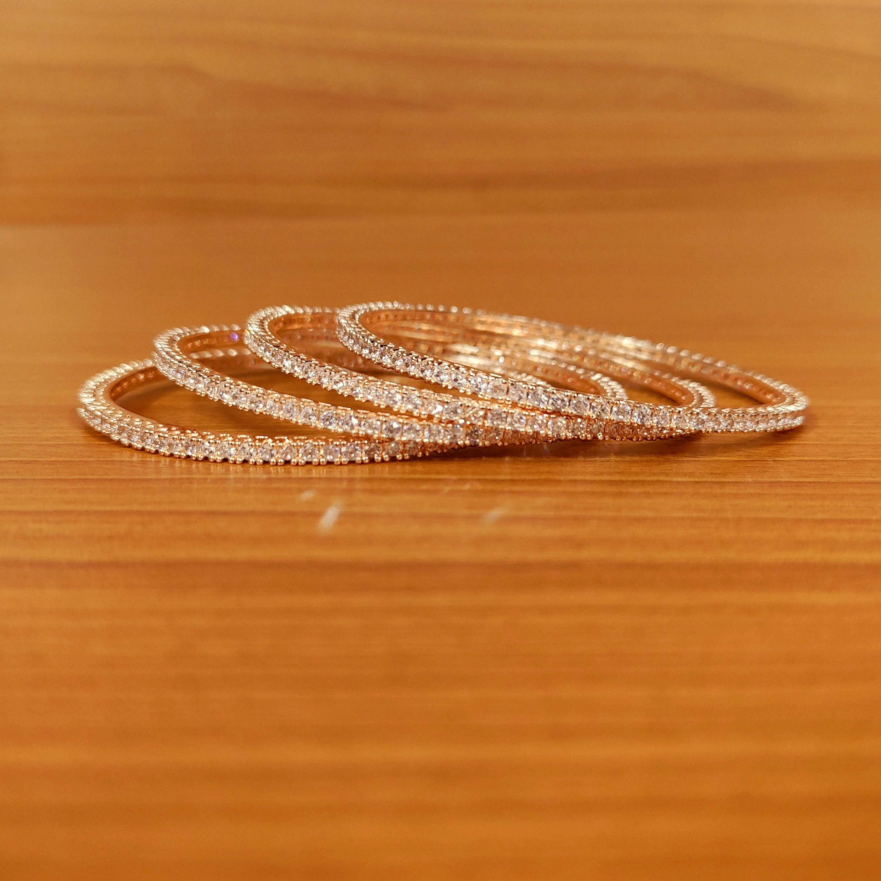 Au750 Real 18K Rose Gold Bracelet Women Polish Bead Wheat Link 6-7inch L  Gift | eBay