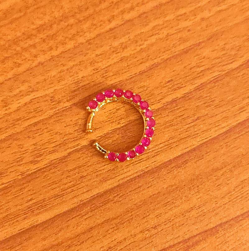Gold Flower Nose Stud, Nose Piercing, 22K Gold Nose Ring Stud, Indian Nose  Stud, Gold Nose Screw, Solid Gold Nose Jewelry, Tribal Nose Stud - Etsy