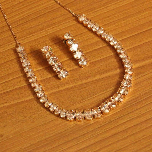 YELLOW CITRINE NECKLACE-SETS