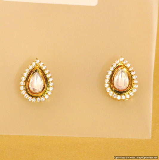 Embellished Kundan Meenakari Earrings