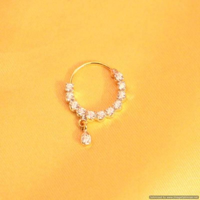 Diamond Look Marathi Nose Ring