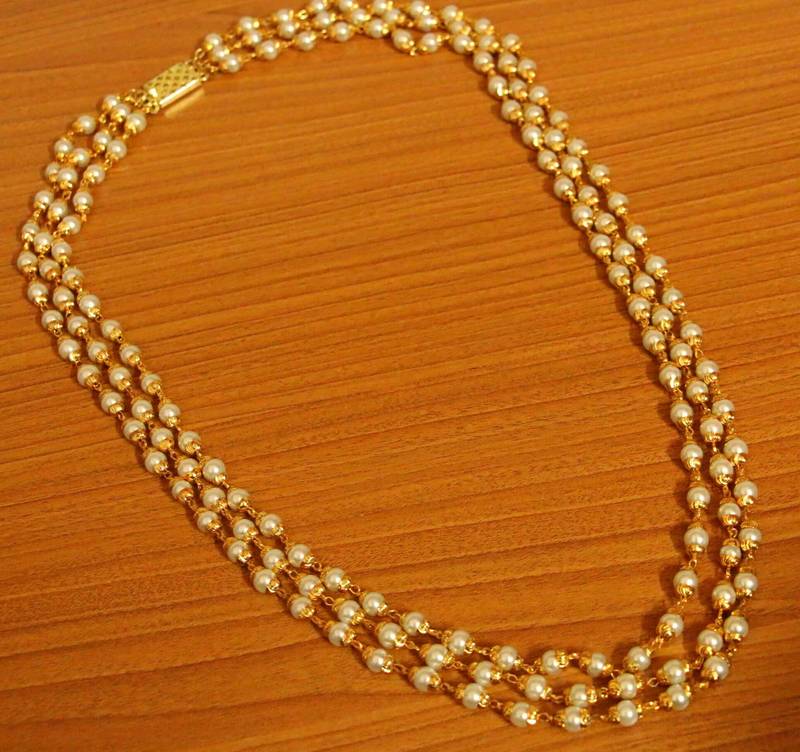 Buy Tiny Pearl Necklace 14K Gold Filled Necklace Pearl Choker Adjustable  Necklace Wedding Pearl Necklace Dainty Pearl Choker Necklace Online in  India - Etsy