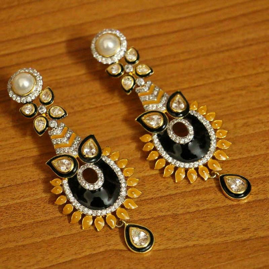 Yellow danglers-drops