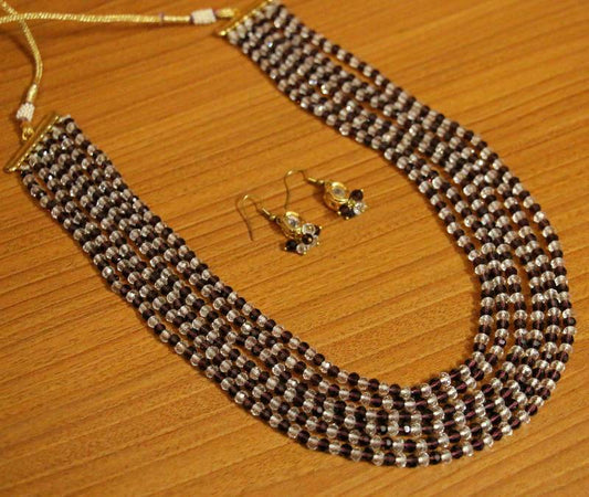 Multicolor onyx necklace-sets