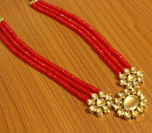 Orange onyx necklaces