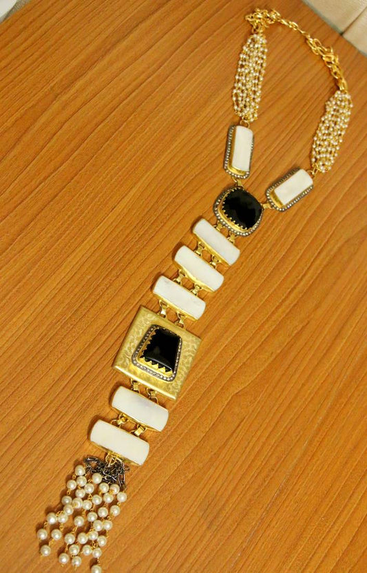 Multicolor onyx necklaces
