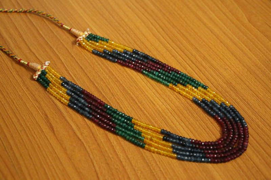 Multicolor onyx necklaces