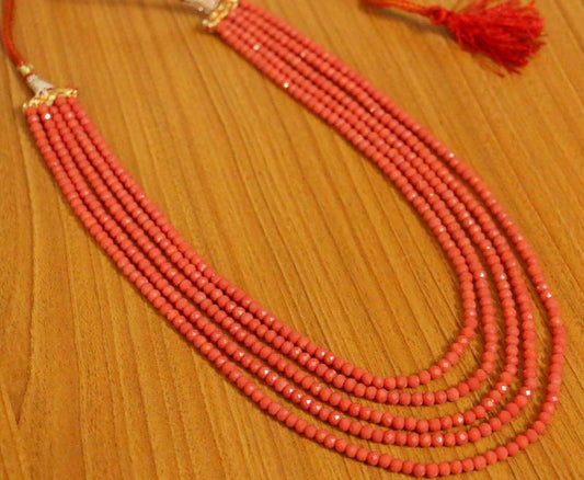 Orange onyx necklaces