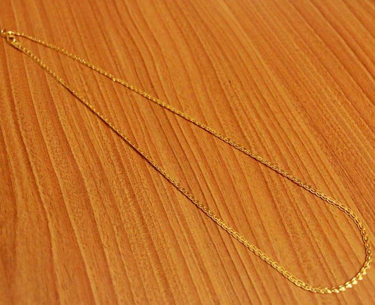 Gold Plated Snake Pendant Chain