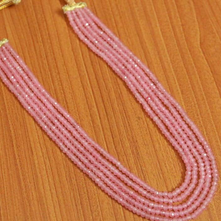 ISLA PINK - seashell necklace with pink beads – Studio June