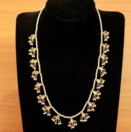 Kundan & pearl Ethnic Necklace