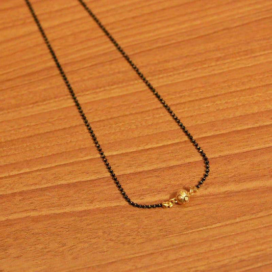 Golden Bead Ethnic Mangalsutra