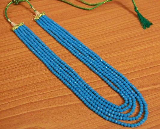 Sky Blue Swarowski Crystal Necklace