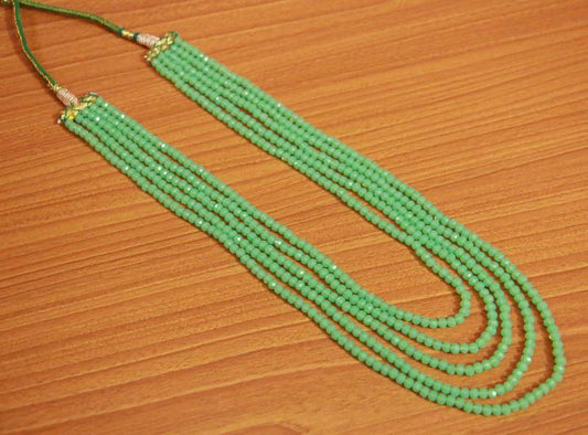 Sea Green Swarowski Crystal Necklace Set