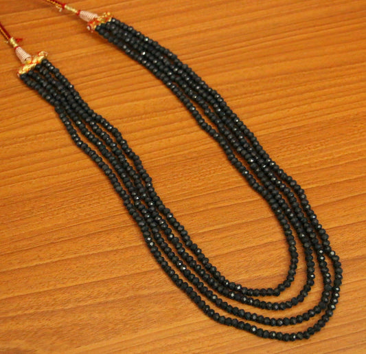 Bluw Swarowski Crystal 4 Line Necklace