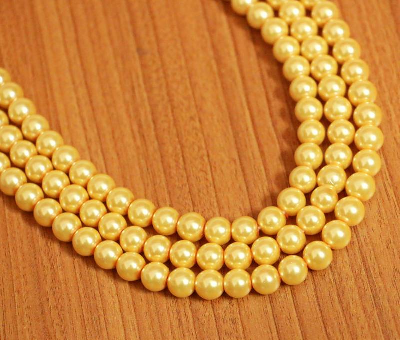 Sukkhi Alluring Gold Plated Golden Pearl Choker Necklace Set With Maan -  Sukkhi.com
