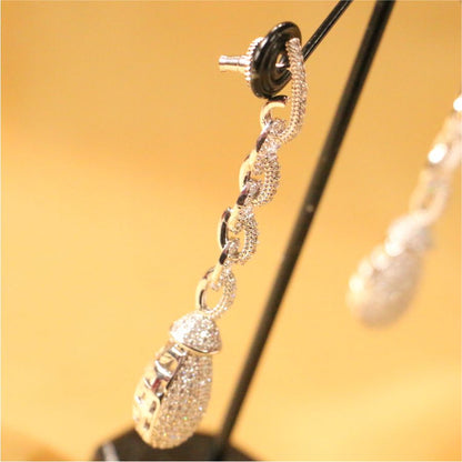 Beautiful american diamond dangler